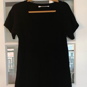 Black Diane Von Furstenberg Cashmere Dress Medium